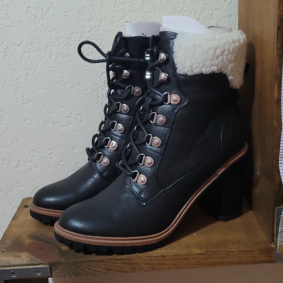Nine West Shoes Nine West Sherpa Boots Poshmark